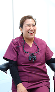 女性歯科医師による診療
